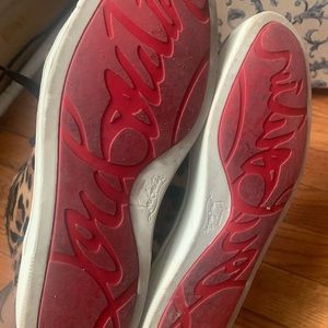 Christian Louboutin leopard sneakers 37